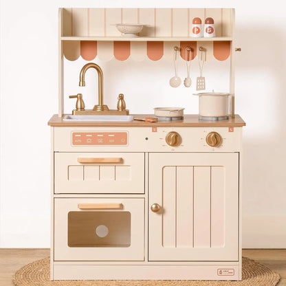 Wooden Children's Kitchen Play Set
