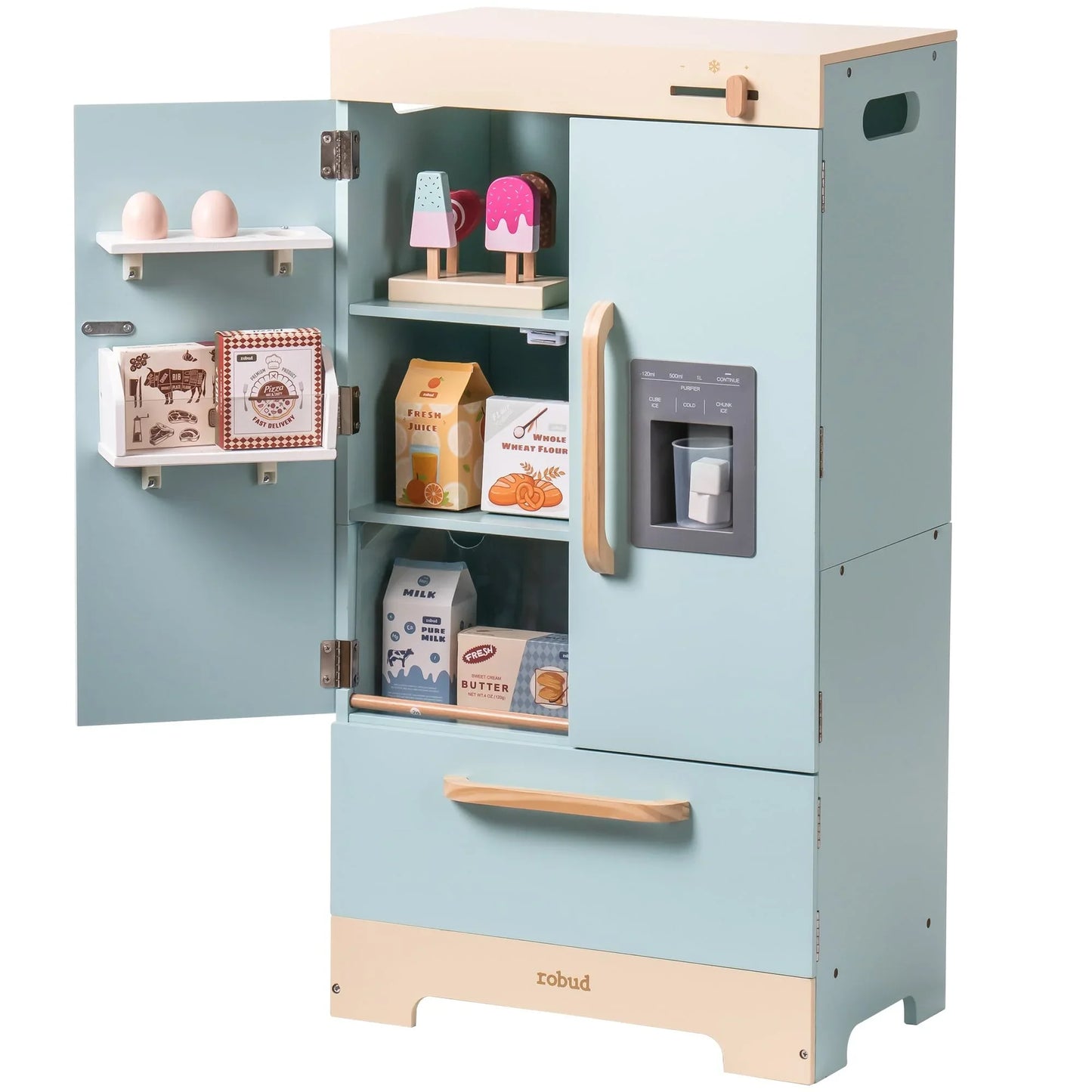 Robot Robud Play Kitchen Fridge